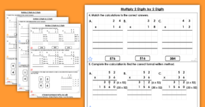 Multiply 2-Digits by 2-Digits Year 5