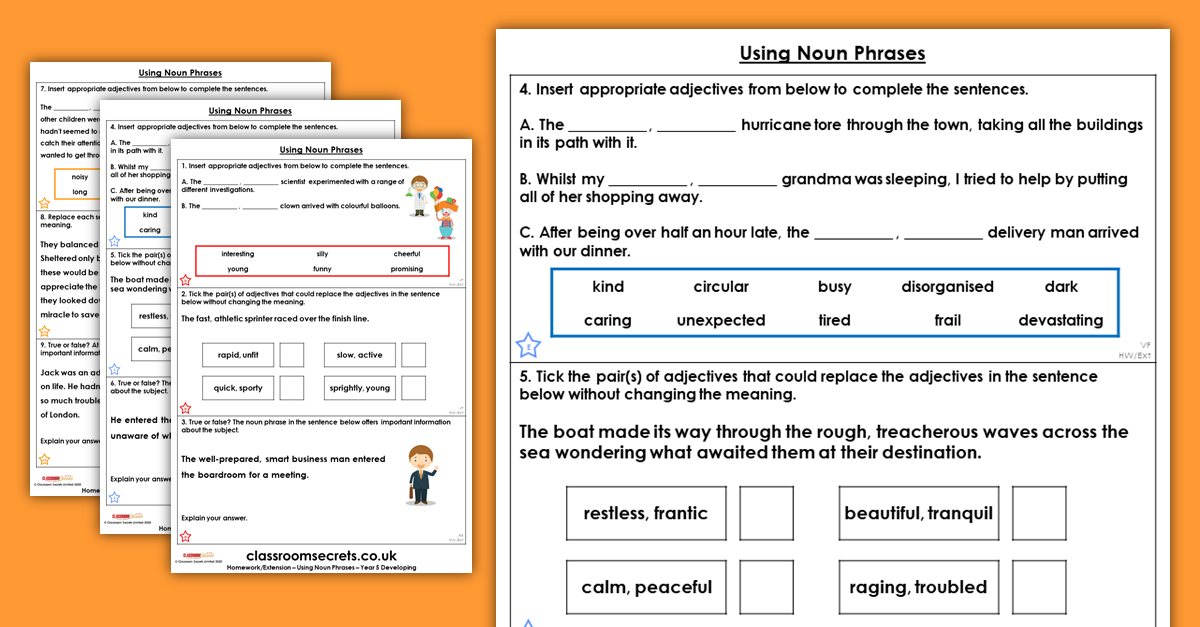 year-5-using-noun-phrases-homework-extension-expanded-noun-phrases-classroom-secrets