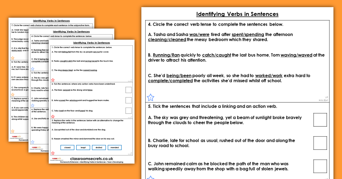 free-year-6-identifying-verbs-in-sentences-homework-extension-active