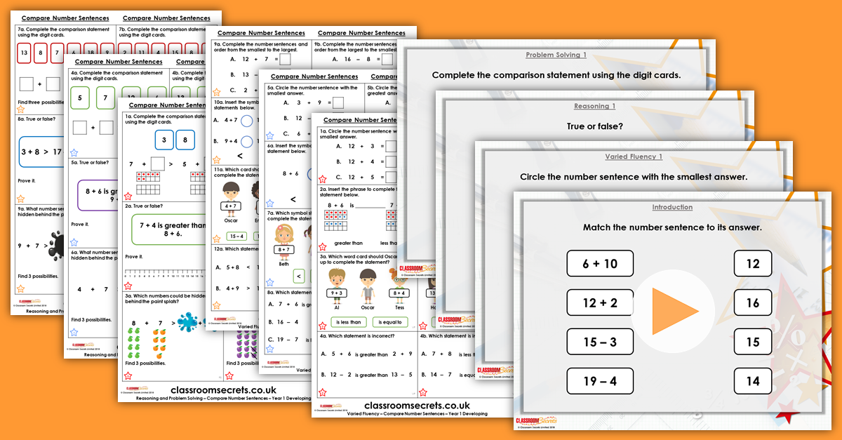 compare-number-sentences-year-1-addition-and-subtraction-resource-pack-classroom-secrets