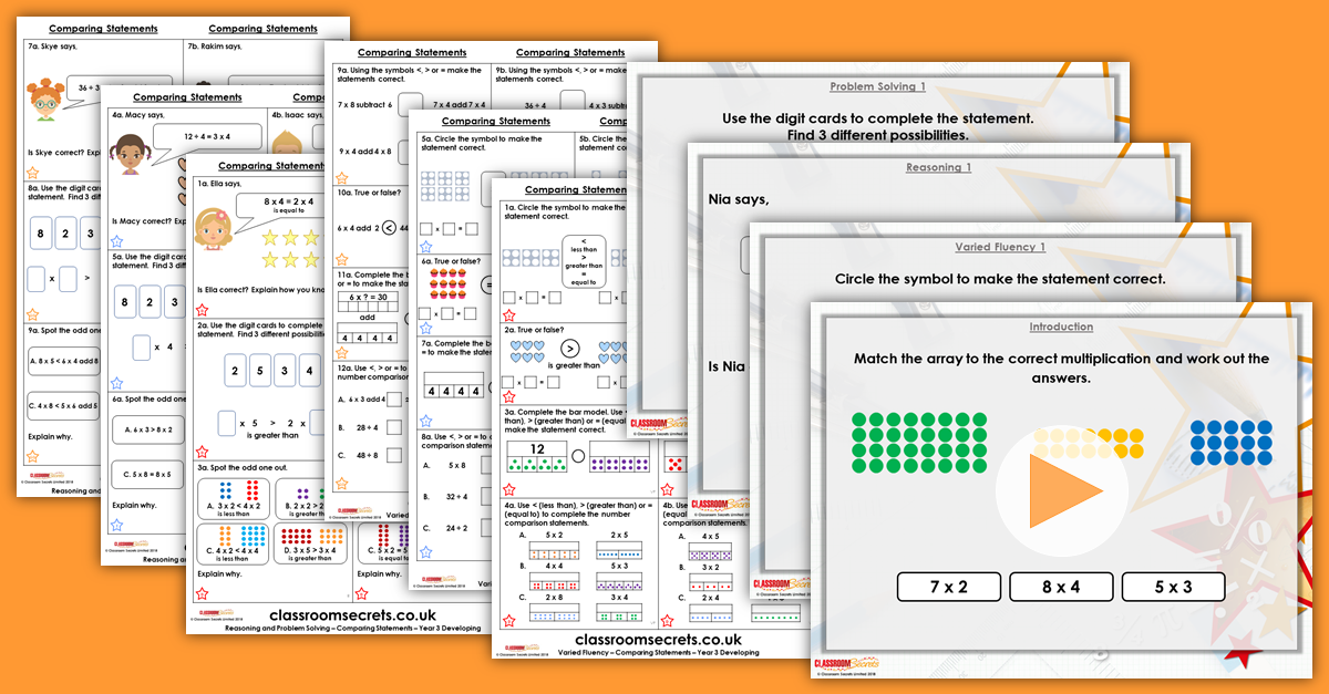 comparing-statements-year-3-multiplication-and-division-free-resource-pack-classroom-secrets