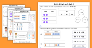 Year 3 Divide 2-Digits by 1-Digit 1