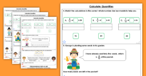Year 4 Calculate Quantities