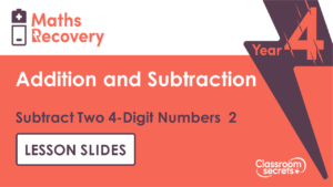Subtract Two 4-Digit Numbers 2