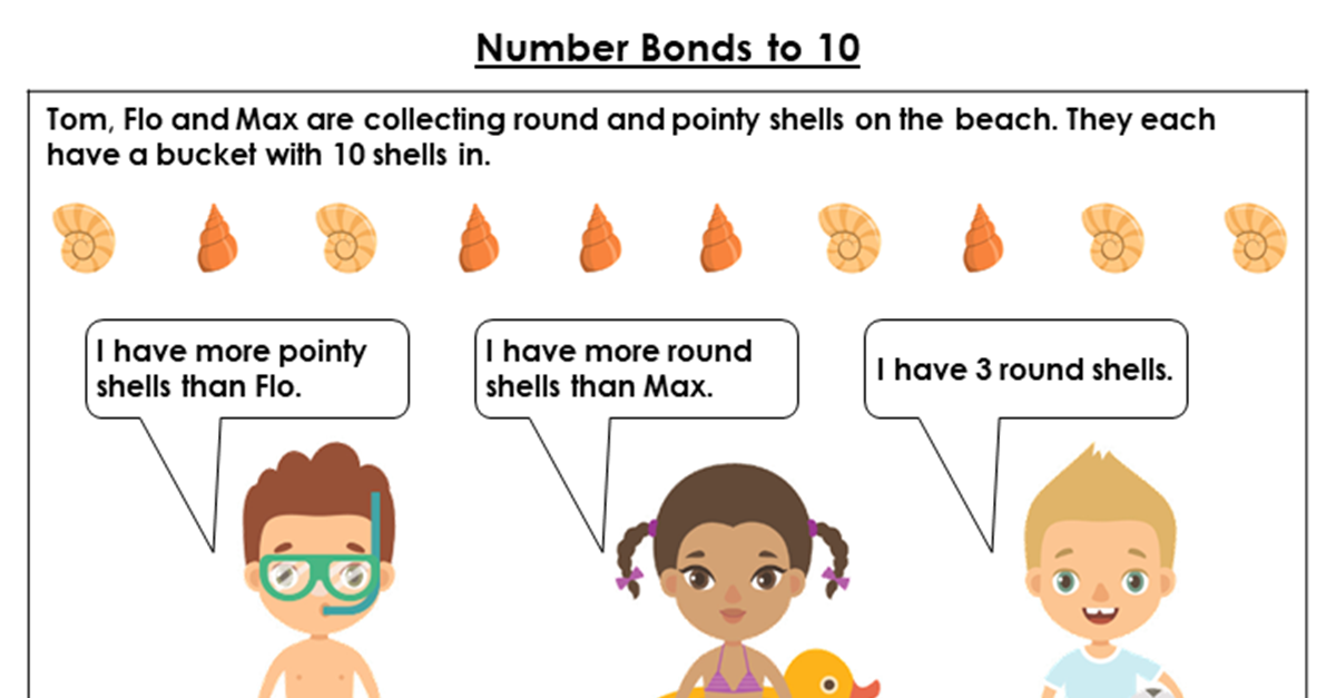 year 1 number bonds to 10 lesson classroom secrets classroom secrets