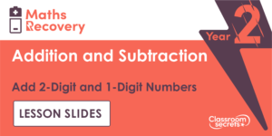 Add 2-Digit and 1-Digit Numbers Maths Recovery