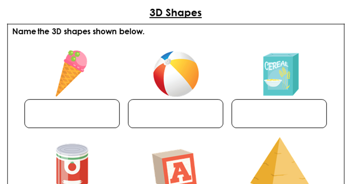 free year 1 3d shapes lesson classroom secrets