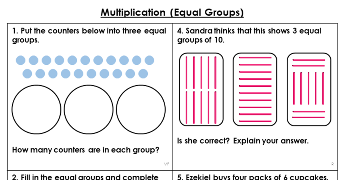 Free Year 3 Multiplication (Equal Groups) Lesson - Classroom Secrets