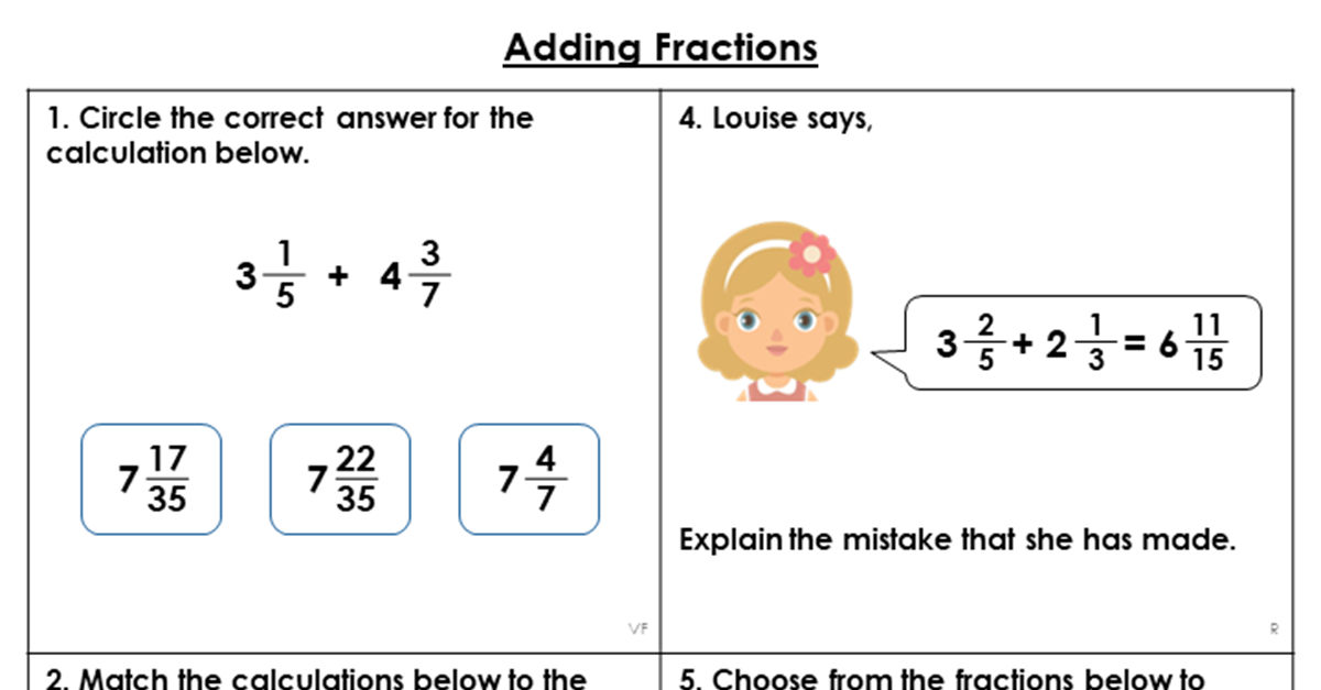 adding mixed fractions calculator