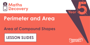 Area of Compound Shapes Maths Recovery
