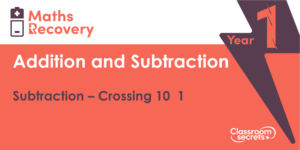Year 1 Subtraction - Crossing 10 1 Lesson