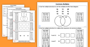 Common Multiples Year 6