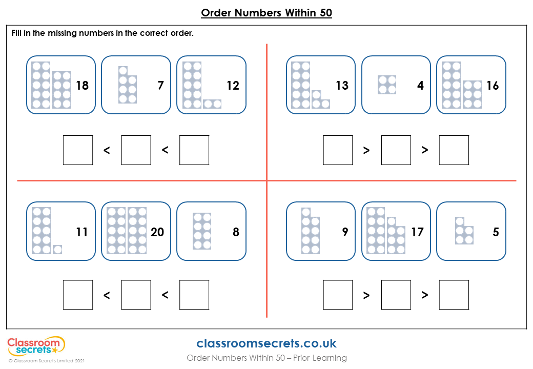 year-1-order-numbers-within-50-lesson-classroom-secrets-classroom-secrets