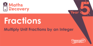 Year 5 Multiply Unit Fractions by an Integer Lesson