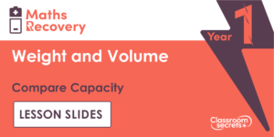 Compare Capacity Maths Recovery