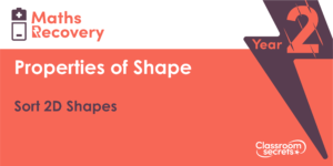 Sort 2D Shapes Maths Recovery