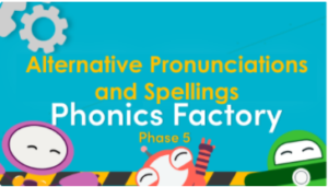 Phonics Factory Phase 5 Alternative Pronunciations and Spellings Animation Video