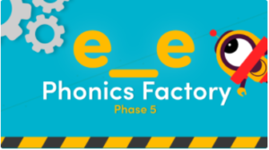 Phonics Factory Phase 5 Phonics e_e Sound Animation Video