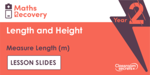 Measure Length (m) Maths Recovery