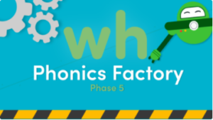 Phonics Factory Phase 5 Phonics wh Sound Animation Video