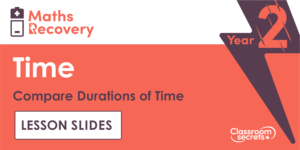 Year 2 Compare Durations of Time Lesson Slides