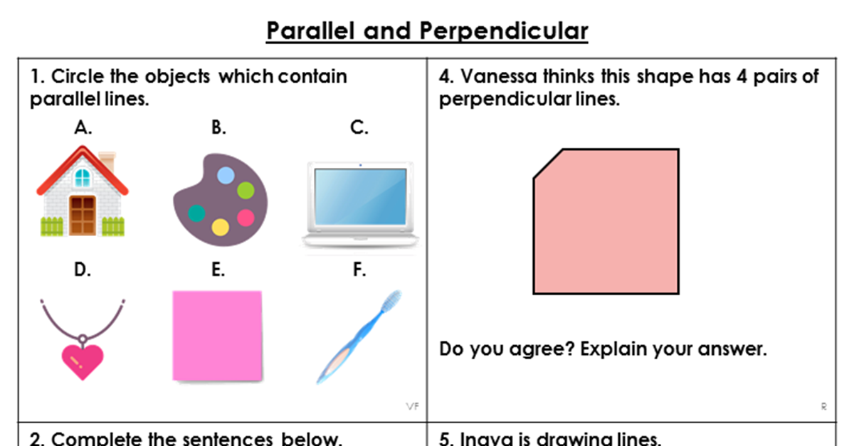 perpendicular sides shapes