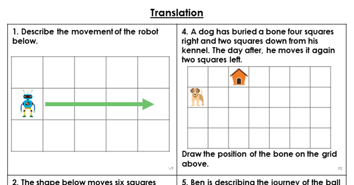 translation reasoning and problem solving year 5