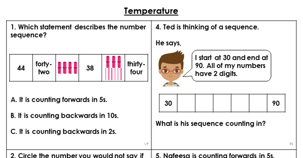 Year 2 Temperature Lesson - Classroom Secrets | Classroom Secrets