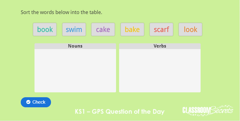 What Is A Verb Ks1 Poster