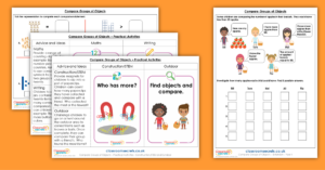Compare Groups of Objects Activity Pack
