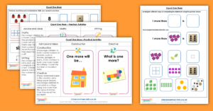 Place Value Year 1 Count One More Activity Pack