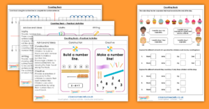 Addition and Subtraction Year 1 Counting Back Activity Pack