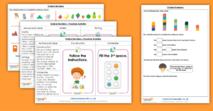 Ordinal Numbers Activity Pack