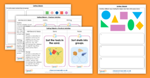 Sorting Objects Activity Pack