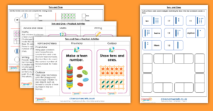 Tens and Ones Activity Pack