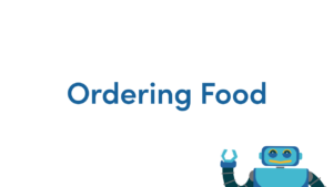 Ordering Food French Video