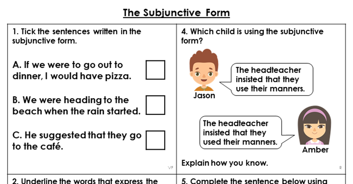 year-6-the-subjunctive-form-lesson-classroom-secrets-classroom-secrets