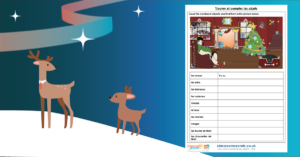 KS2 French Christmas Count the Objects Activity