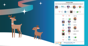 LKS2 French Christmas Maths Resource Pack