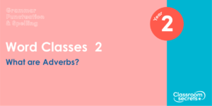 Year 2 What are Adverbs? Lesson