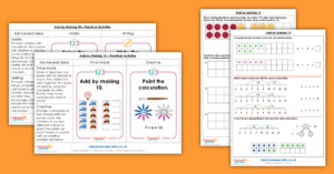 Year 1 Add by Making 10 Activity Pack