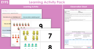 EYFS Guess How Many Learning Activity - Fairy Tales