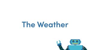 The Weather French Video Tutorial