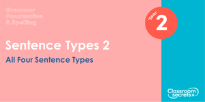 Year 2 All Four Sentence Types