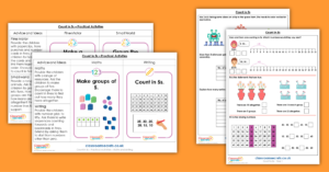 Count in 5s Activity Pack