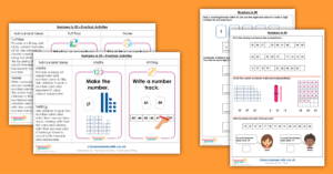 Year 1 Numbers to 50 Activity Pack