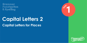 Year 1 Capital Letters for Places Lesson