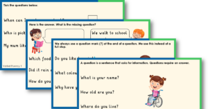 Year 1 What is a Question? Teaching PowerPoint