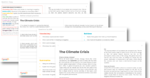 Year 6 Reading Skills - The Climate Crisis