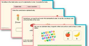 Year 2 Consolidating the Alphabet – Upper and Lower Case